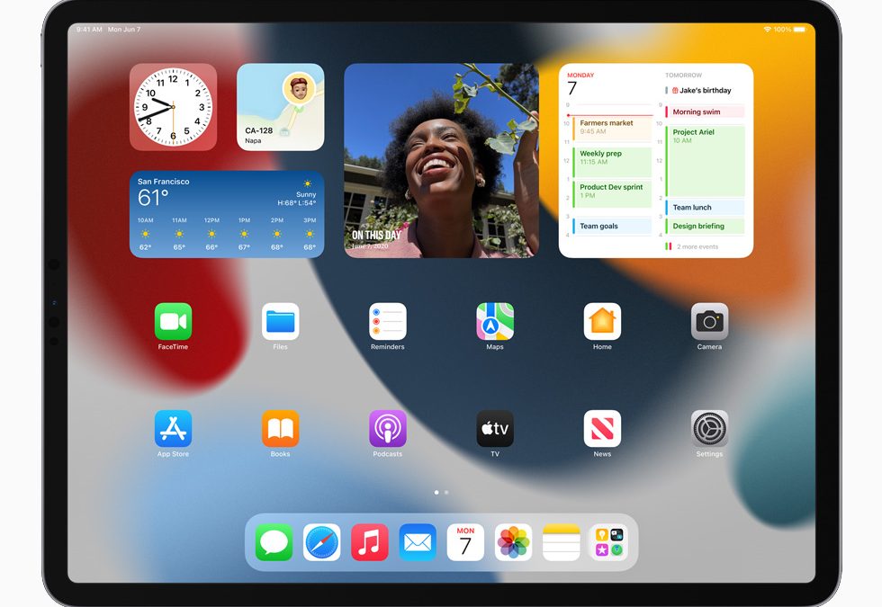 Apple анонсирует новые функции iPadOS 15