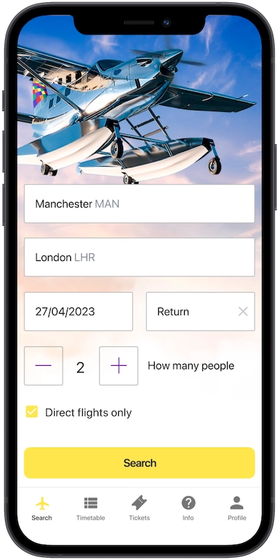 | Android, IOS | Mobile application for airline 3