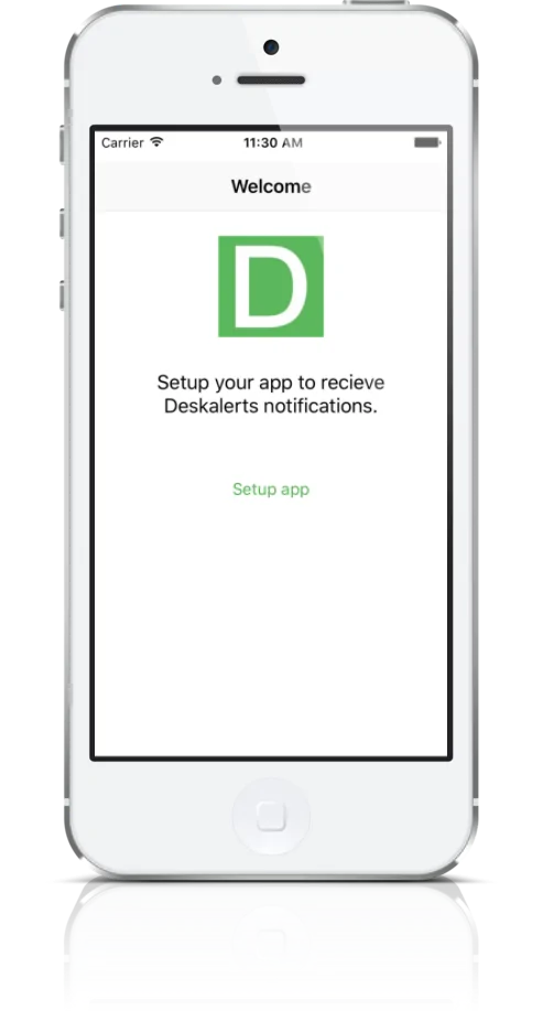 | Android, IOS | DeskAlerts corporate notifications 3